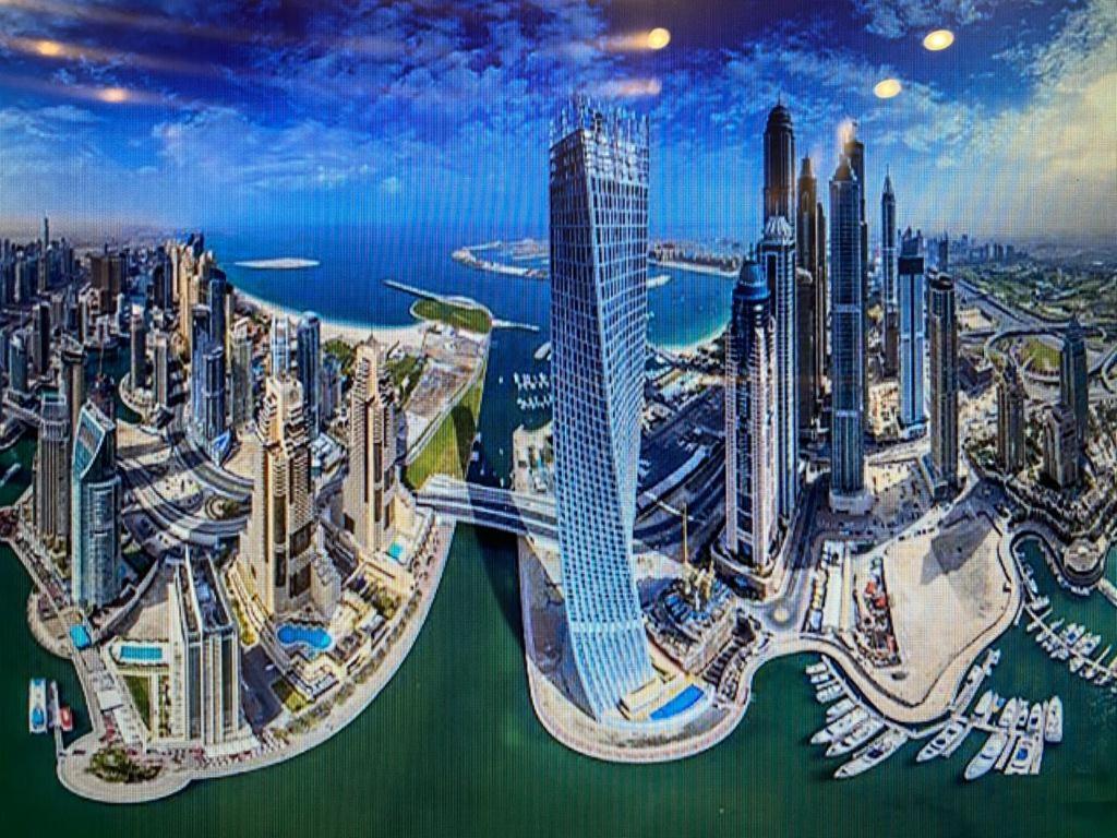 Cayan Tower Luxury Apartment With Sea View Dubái Exterior foto