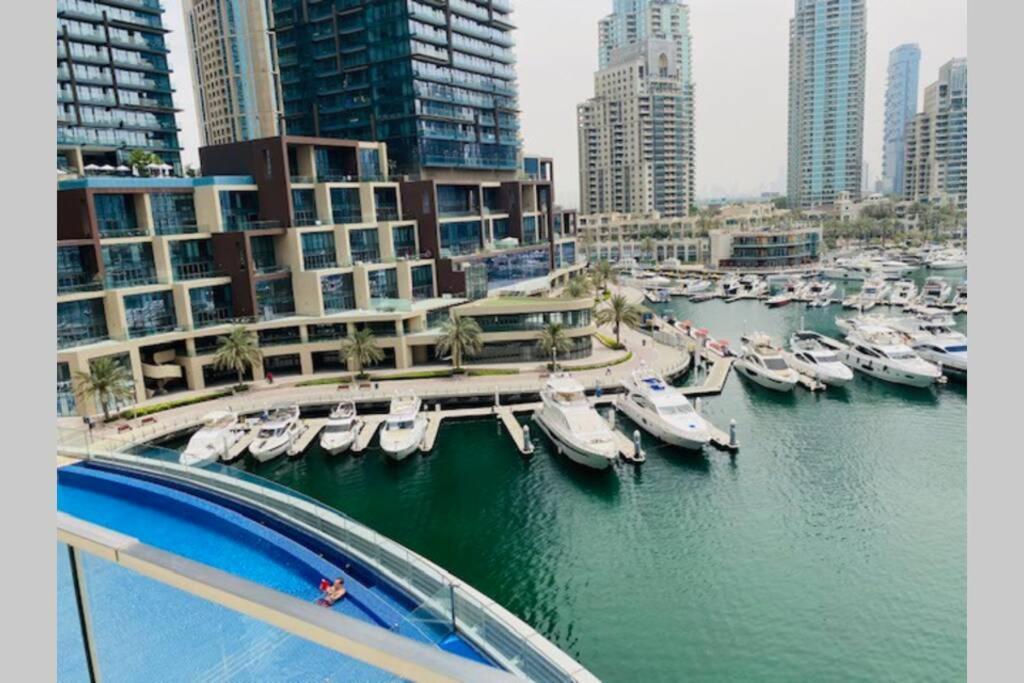 Cayan Tower Luxury Apartment With Sea View Dubái Exterior foto